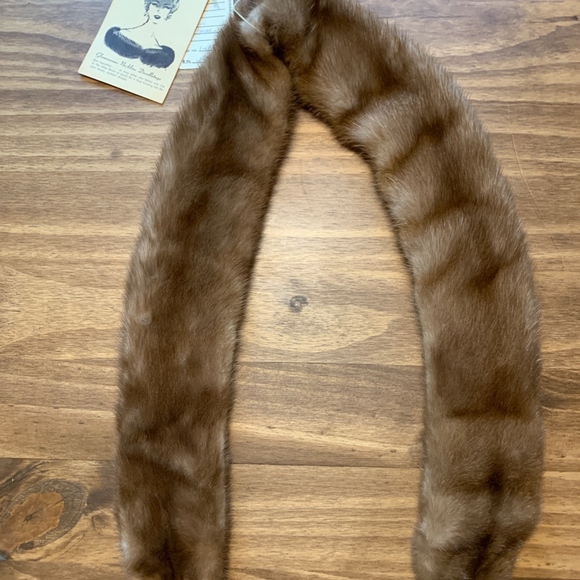 1960's Vintage Natural Mink Fur Boa - Picture 1 of 8